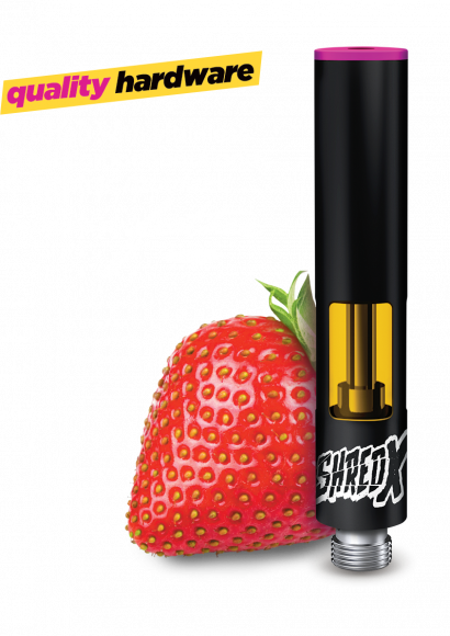 Gnarberry ShredX 510 vape cartridge.